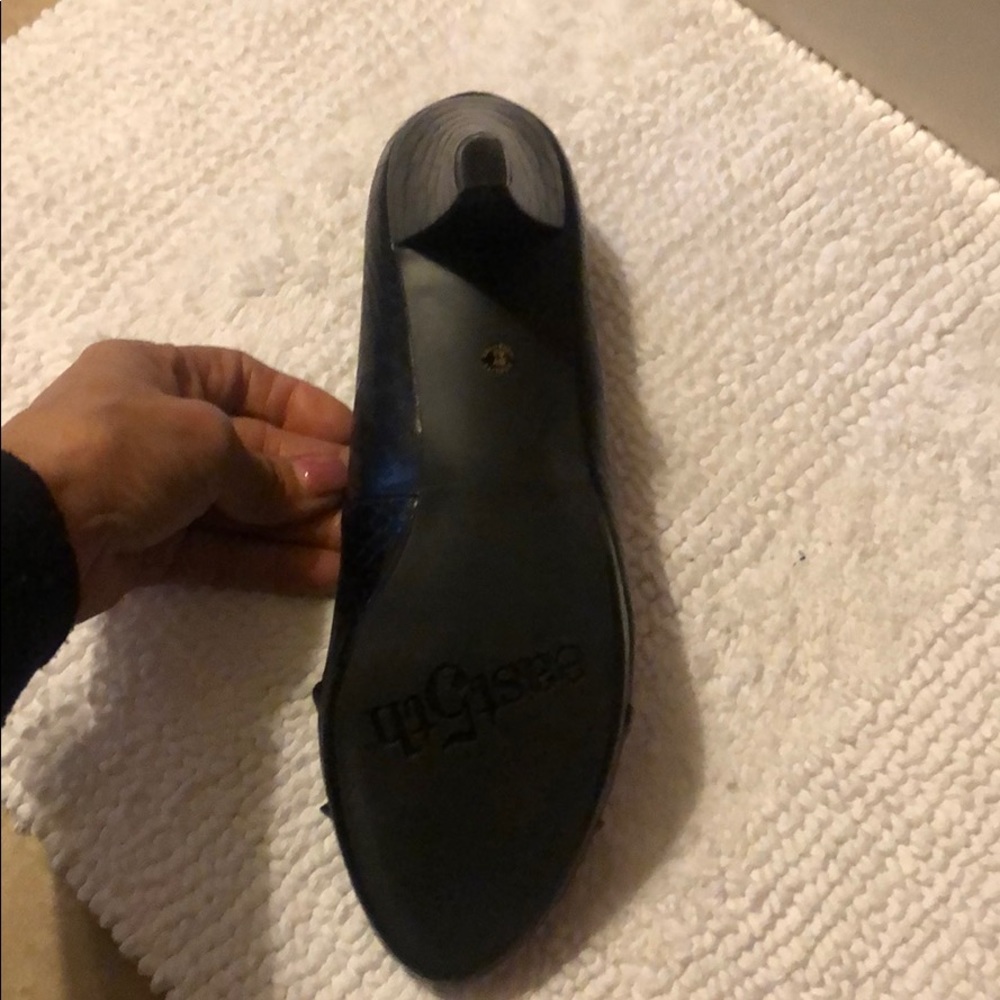 NIB EAST 5th black open toe heels - Picture 3 of 3